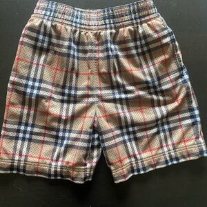 Burberry Mesh Gym shorts boy’s plaid size 8
